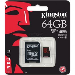 TARJETA MICROSD 64 GB KINGSTON